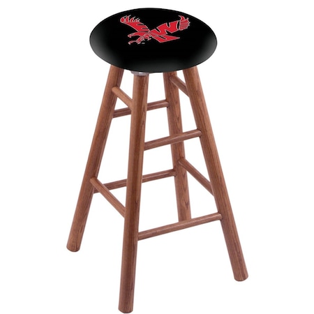 Holland Bar Stool Co Oak Counter Stool, Medium Finish, Eastern Washington Seat RC24OSMed